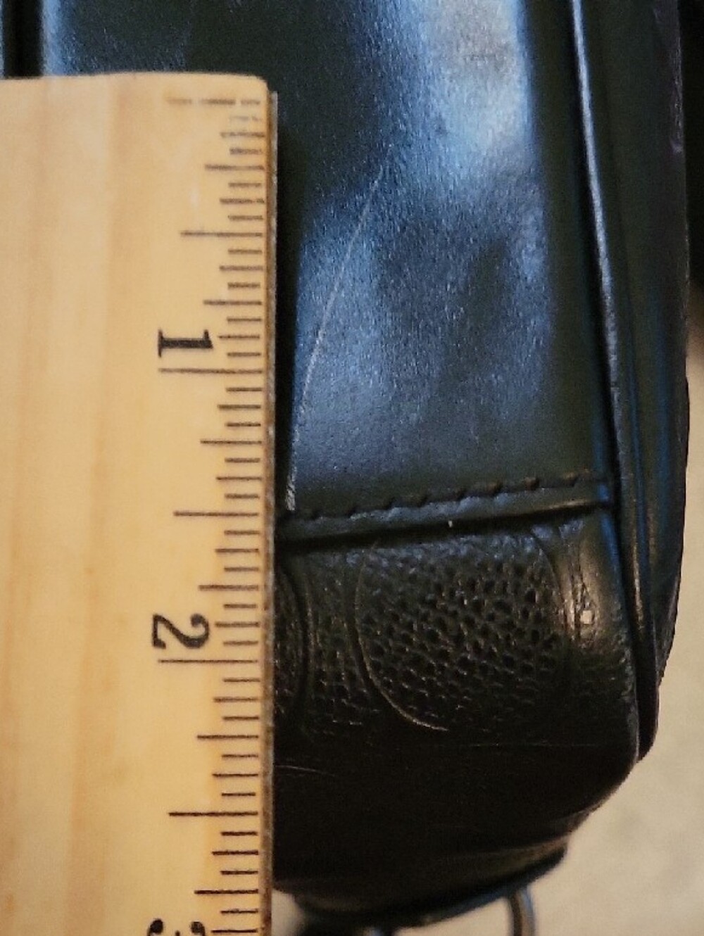 Coach Black Men's Toiletry Dopp Kit - Picture 8 of 8